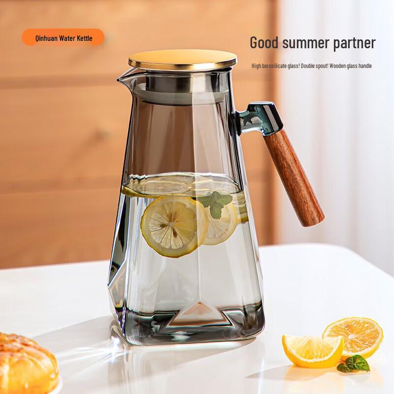 YIHUTEA Handmade Heat-Resistant Glass Teapot