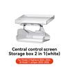 YZ For Tesla Model 3 Y Juniper Highland 2021-2025 Storage Box Hidden Center Console Organizer Tray Magnetic Under Screen Box