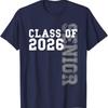 Class of Senior Graduation Student Simple Letters Graphic TShirts Commuter Allmatch Casual Style Regular Short Sleeve