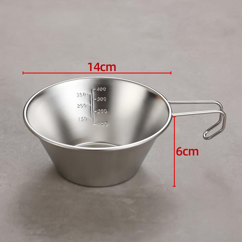 Outdoor Portable Stainless Steel Sierra Bowl