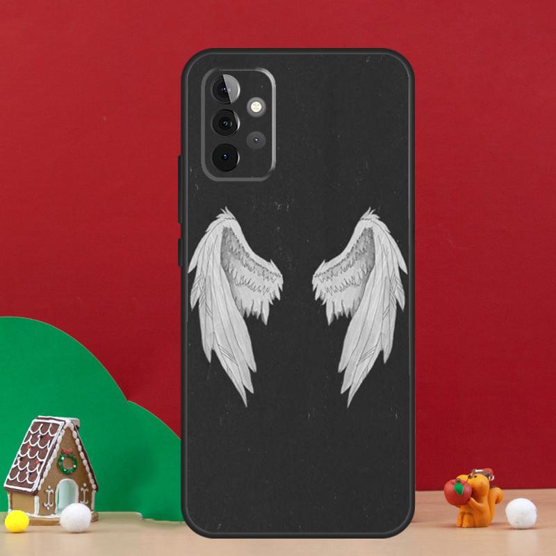 Fantasy Angel Girl Wings Case For Samsung Galaxy A17 A06 A16 A56 A36 A54 A34 A14 A52 A32 A13 A23 A33 A53 A15 A35 A55