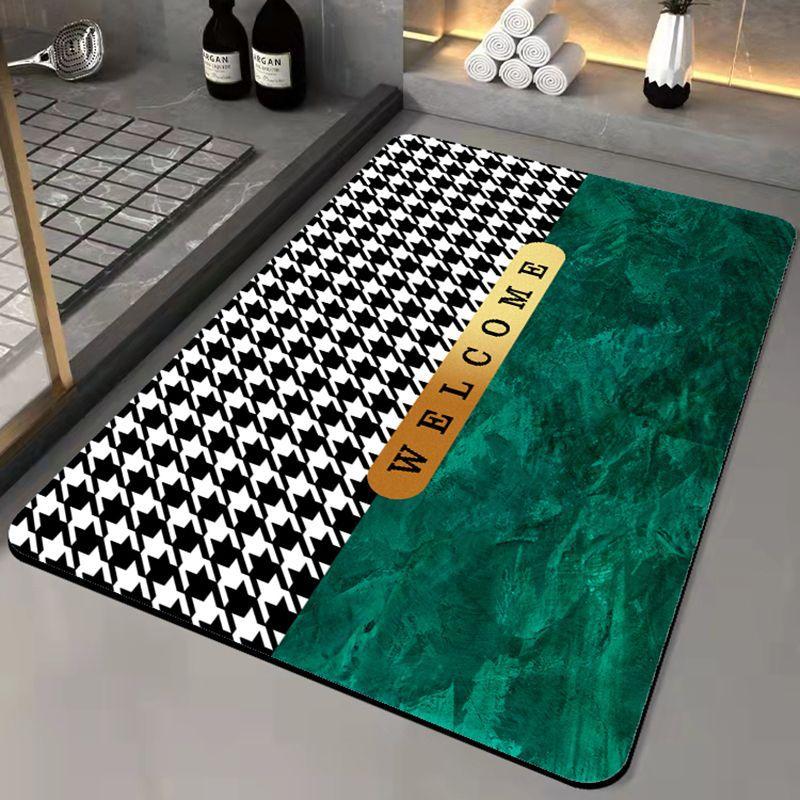 Diatom Mud Floor Mat Absorbent Non-slip Mat Household Door Quick Drying Mat Toilet Toilet Bathroom Shower Floor Mat