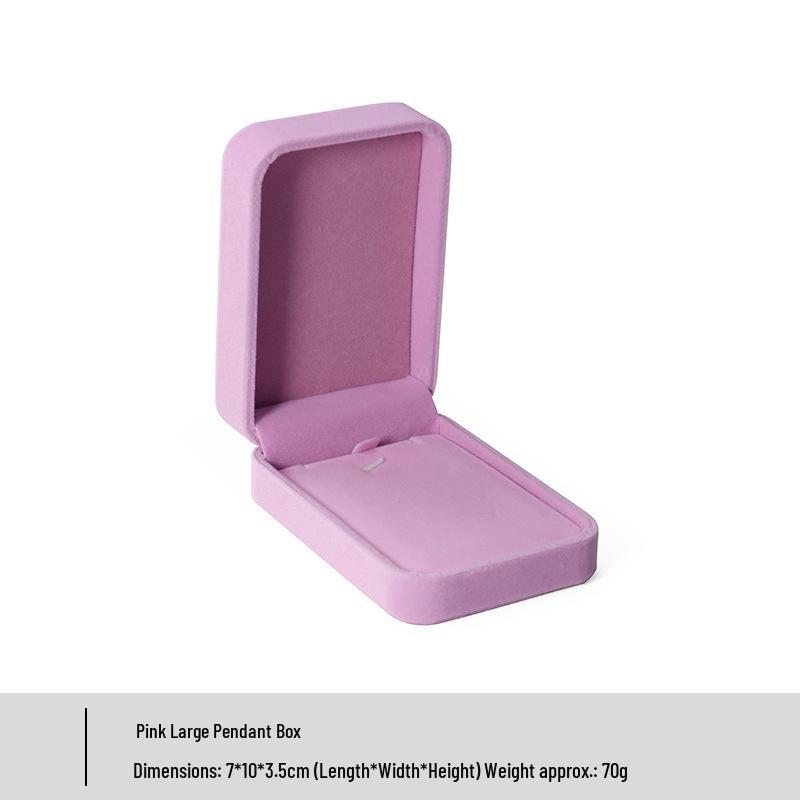 Velvet Jewelry Box for Rings, Necklaces, Earrings, Pendants, and Bracelets