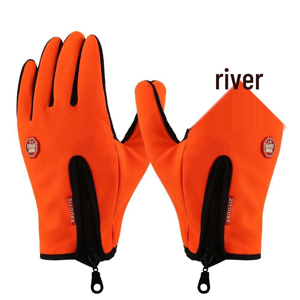 Warm Non-slip Touchscreen Winter Gloves for Cycling, Skiing, and Motorcycling