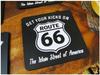 Route 66 Rubber Coaster ROUTE66 R66 RT66 American Goods