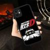 Racing Anime Initial D Phone Cases For IPhone 16 15 14 Plus 13 12 11 Pro Max Matte Oft Bumper Phone Cover