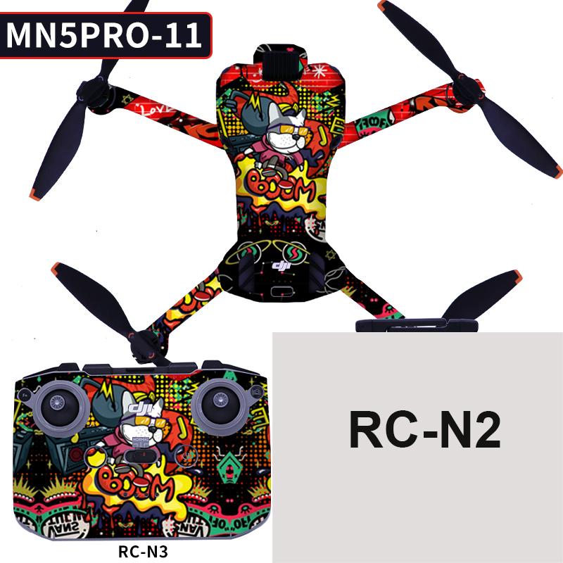 for DJI Mini 5 Pro Skin Full body Cover Anti-Scratch rc-n3 RC 2 Sticker Scratch Resistant Waterproof PVC Skins mini 5 Accessory