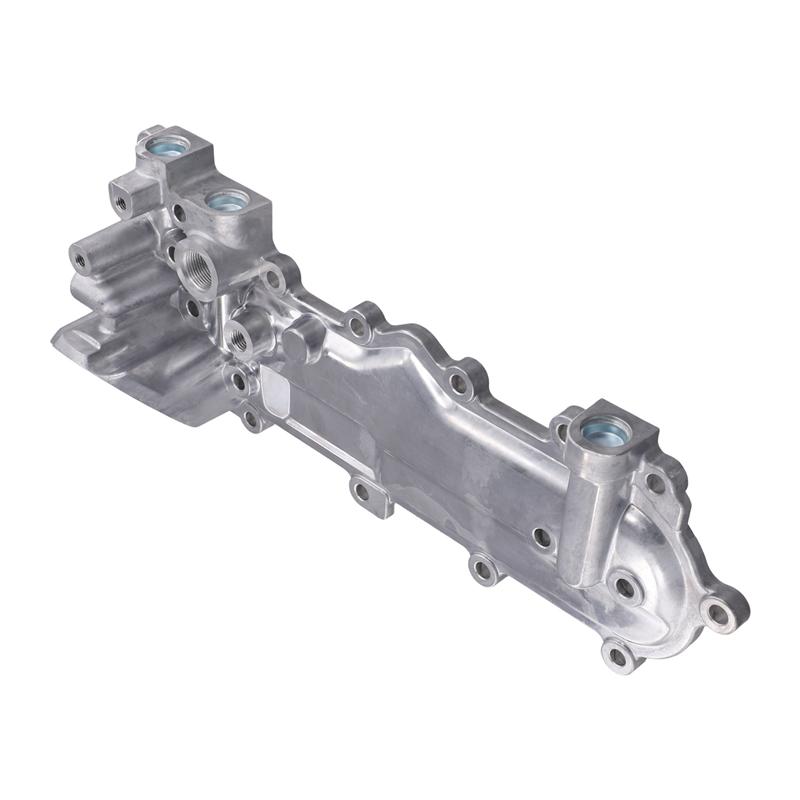 A16P-Excavator Engine Parts Oil Radiator Side Cover 15721-17012 Fits For Toyota 1HZ Engine