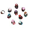 10Pcs Adjustable Jewelry Toy Gift Rings Sweet Costume Dress Up Kids