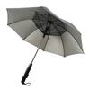 Sun Umbrella with Fan and Sprayer 8 Ribs Portable 3 in 1 UV Blocking Umbrella for Outdoor  