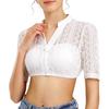 Women's Beer Festival Regular Bottoming Lace Stitching Small Shirt Top