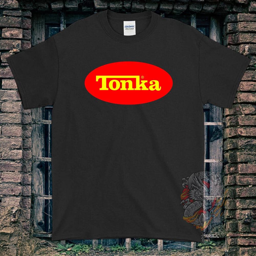 Black/White/Gray/Navy T-Shirt Tonka Size S to 5XL S