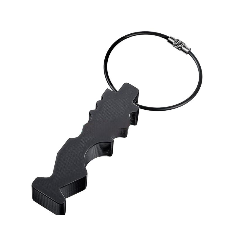 Outdoor Sports Disc Maintenance Keychains Organizers Plastic Grooved Tool For Hiking Gears Protecting And Storage