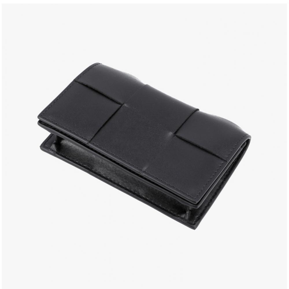 Bottega Veneta Intrecciato Maxi Cassette Business Card Wallet 679849 V47v2 8803
