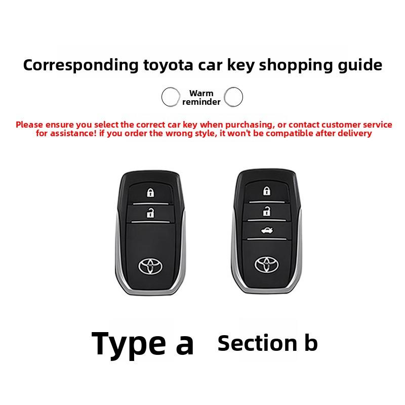 2025 FAW Toyota bZ5 key case 25 new model 550/630 automotive supplies HRTY6 special metal protective shell buckle