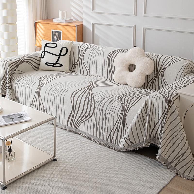 Chenille Sofa Towel Nordic Simple High Sense Four Seasons Universal Full Cover Cloth Ins Style Sofa Cover Universal Cover