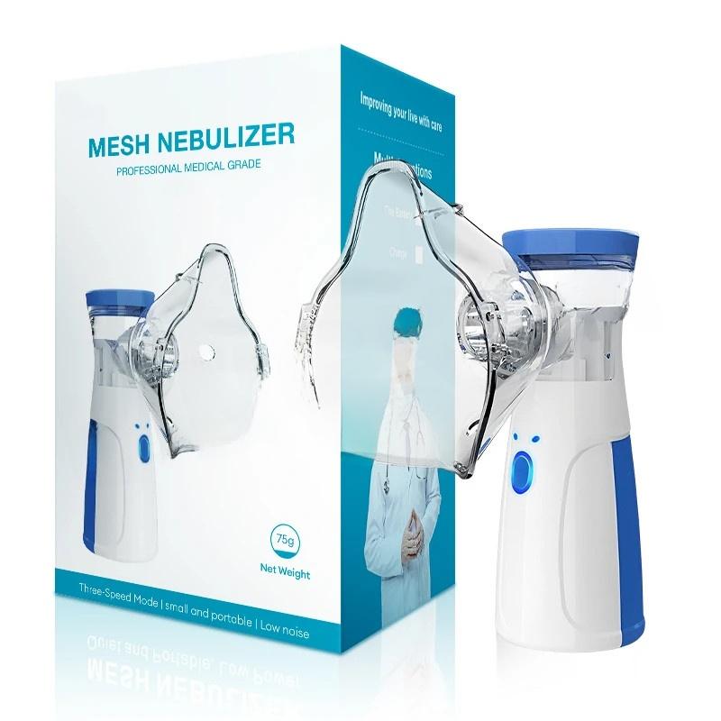 Handheld Nebulizers Ultrasonic Atomizers Portable Mute Asthma Inhaler Mini Nebulizer For Adults Children