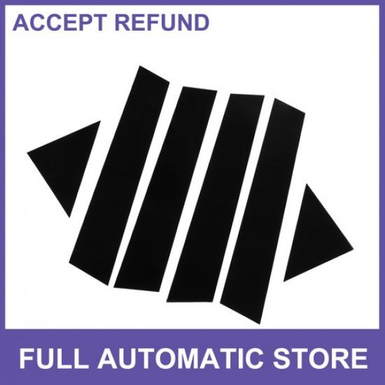 6pcs Car Pillar Window Trim Cover for Chrysler 300 300C 05-10 for Dodge