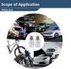 4PCS Motorcycle Car Tire Pressure Monitor Valve Cap Sensor Indicator Eye Alert Auto Tire Pressure Inspection Tool Tire Valve
