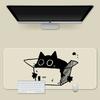 Ink Cat Mouse Pads Kawaii Custom Table Mats Computer Mousepad Company Big Desk Pad Large Cute Gamer Mousepads Mouse Mat