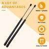 2Pcs Rear Trunk Tailgate Boot Glass Gas Spring Shock Lift Strut Struts Support Bar Rod For Tucson 2005-2012