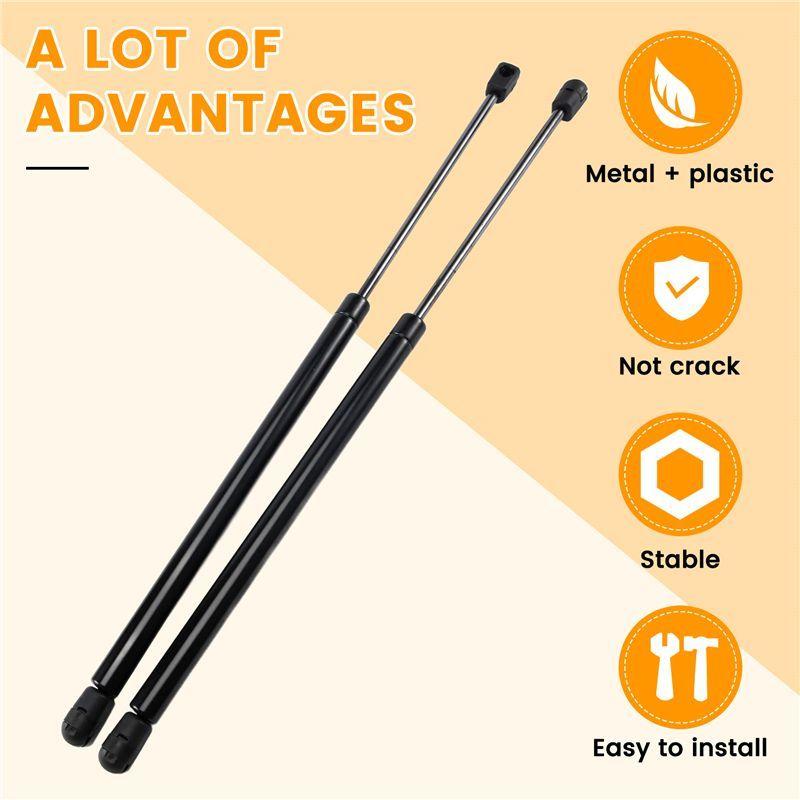 2Pcs Rear Trunk Tailgate Boot Glass Gas Spring Shock Lift Strut Struts Support Bar Rod For Tucson 2005-2012