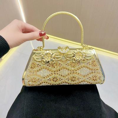 Retro Kleine Tasche Modische Bankett Abendhandtasche Diagonale Dinner-Tasche