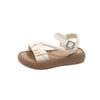 Kinder und Mädchen 2025 Sandalen mit offenem Zeh, Temperament, Sommer, neue Mode, koreanische Version, Prinzessin, niedlich, vielseitig, ausländischer Stil Sandalen