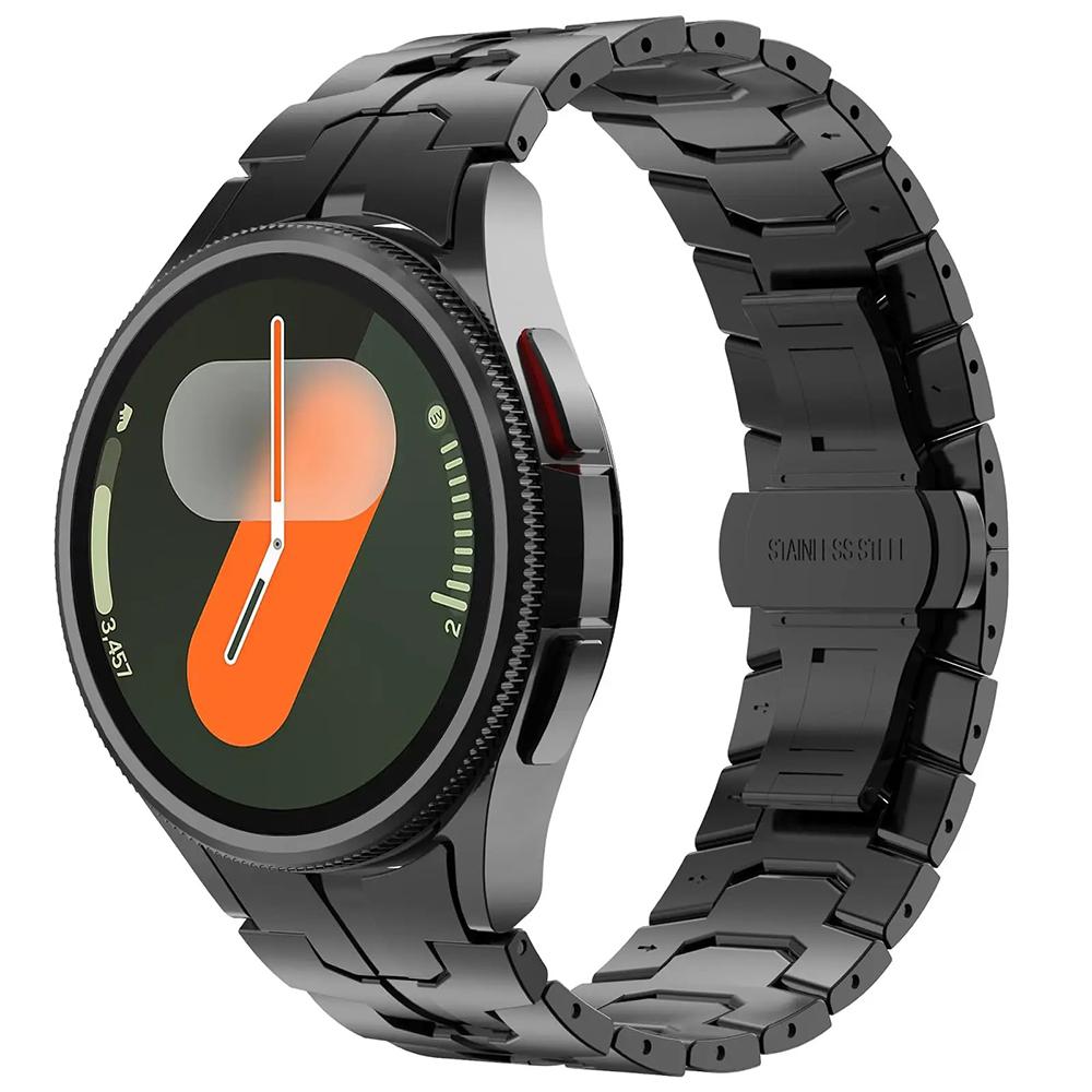 Nerezový náramek titanové barvy pro Samsung Galaxy Watch 7 6 5 4 44mm 40mm Pánský řemínek Pro SAMSUNG 6classic 47mm 43mm