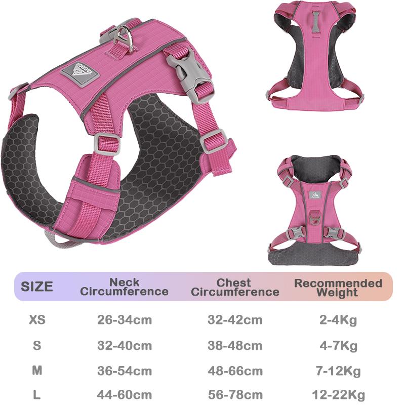 Outdoor Dog Chest And Back Lightweight Chest Strap Explosion-proof Harness Pet Walking Training For Medium Large Dog Accessories