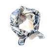 Animal jungle temperament silk silk scarf women's 111 mulberry silk 11cm small square scarf autumn and winter neck protection scarf small scarf