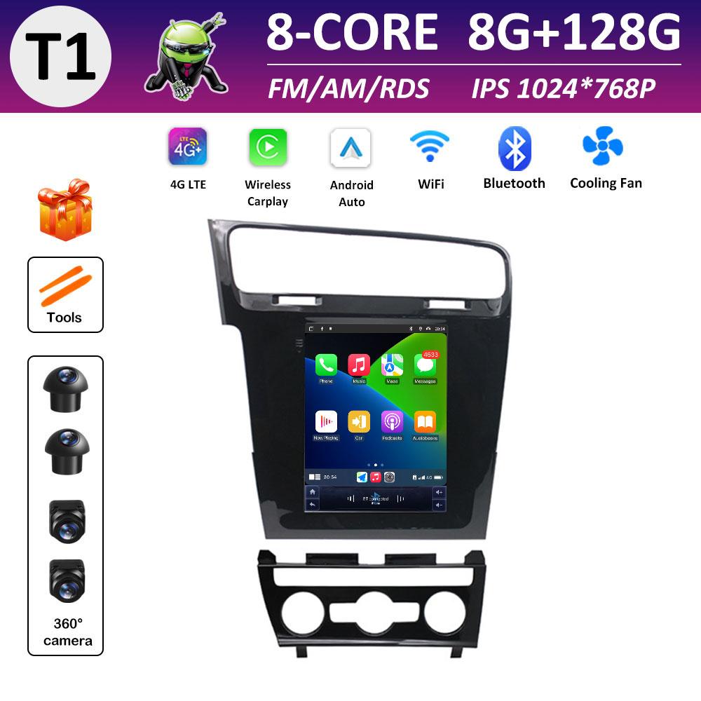 DSP Stereo Wireless Carplay for Volkswagen Golf 7 2014 2015 2016 2017 - 2018 Car Multimedia Video Radio Player Accessories WIFI