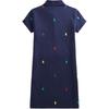 Polo Ralph Lauren Polo Pony Logo Stretch Mesh Short Sleeve Dress Kids dresses 313846211-001