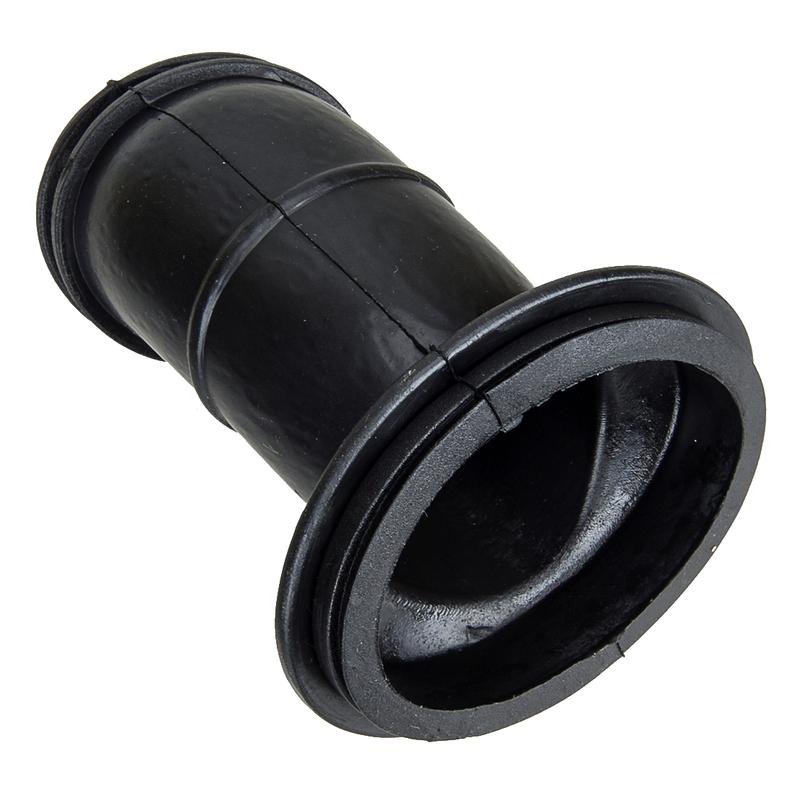 Motorcycle Black Rubber Air Filter Connector Adapter With Spring Clamp Fit For CG125 Accessories