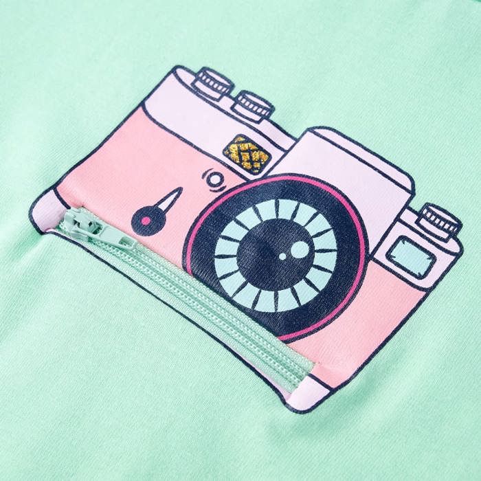 Green T-shirt for Children 92/104/116/128/140