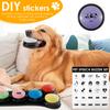 6/8Pcs Dog Communication Buttons 30 Second Voice Recording Buttons Multi Colors Pet Talking Buttons Plastic Dog Training Buzzer