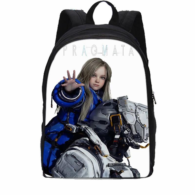 Pragmata Hugh Diana Printed Laptop Bag Ergonomic Comfort Shoulder Straps Daily Work Business Backpack