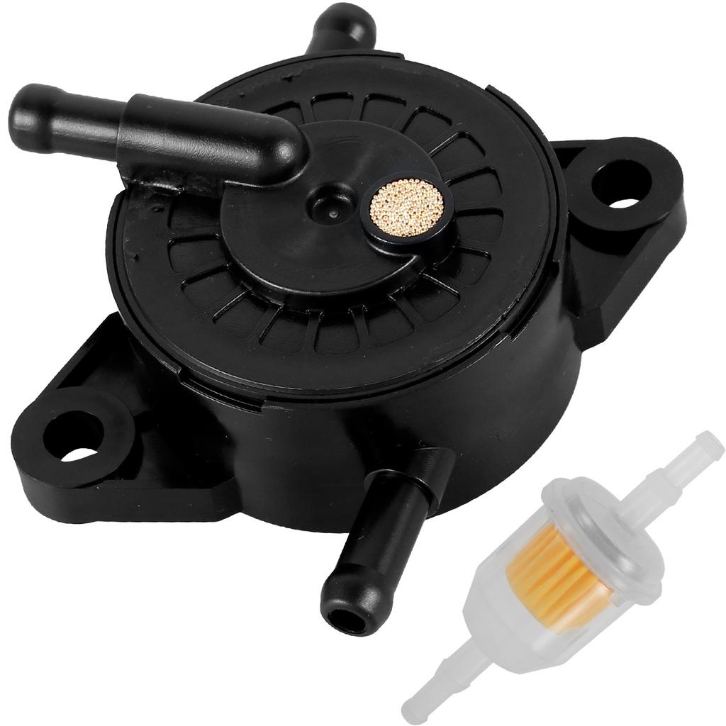 Fuel Pump and Filter Kit Compatible with FR541/600/651/691/730V Plastic Shell Engine Lawn Mower Fuel Pump Replacements