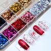 Mini Sparkling Heart Nail Glitter Sparkling Pentagram Nail Decoration Nail Salon Design Cute Accessories Diy Nail Art Design