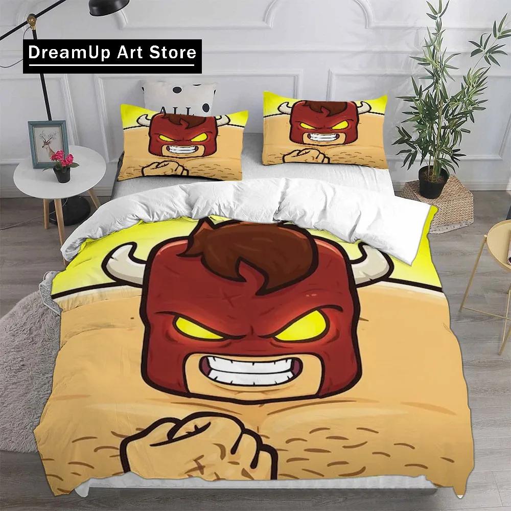 Conjuntos de Roupa de Cama Jogo Burrito Bison Colcha Cobertor de Cama Edredom Capa de Edredom Fronha Conjuntos de 2-3 Peças Decoração de Quarto Infantil e Adulto