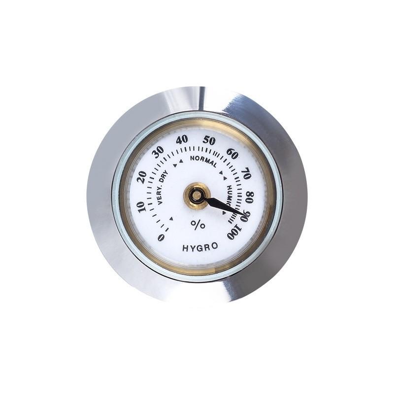 1Pcs Cigar  Humidity Gauge Tool & Glass Lens 28Mm Hygrometer Moisture Meter For Humidors Humidity Sensitive Gauge