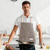 2 Pack Adjustable Bib Apron, Waterdrop Resistant with 2 Pockets for Men Women, Suit for Kitchen And Outdoor BBQ