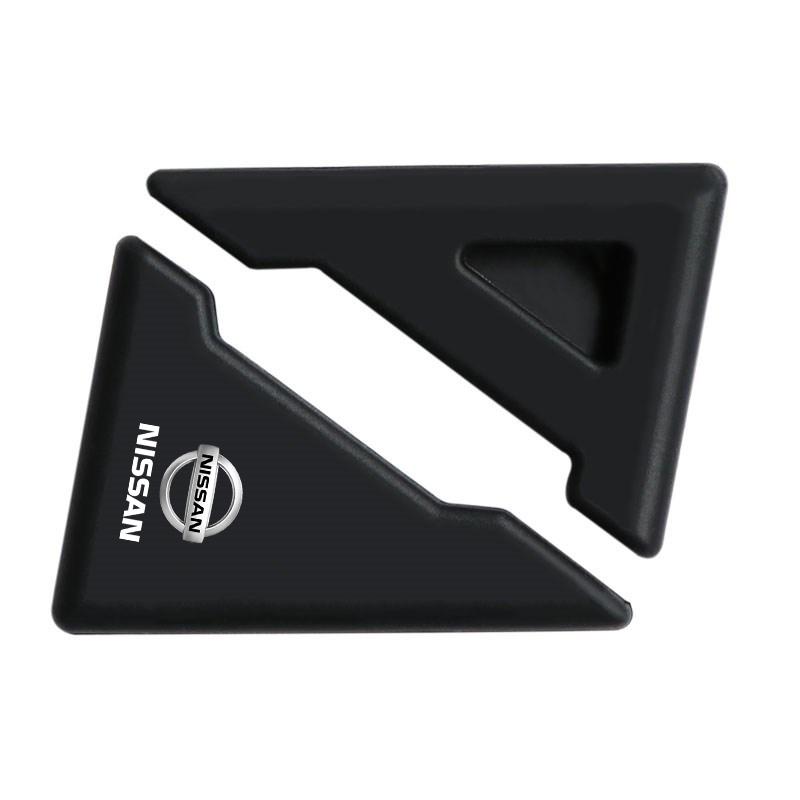 2Pcs Car Door Corner Cover Bumper Crash Anti-Scratch Protection Sticker For Nissan Nismo Tiida Sylphy Teana X Trail T30 T32 Almera Qashqai J10 J11