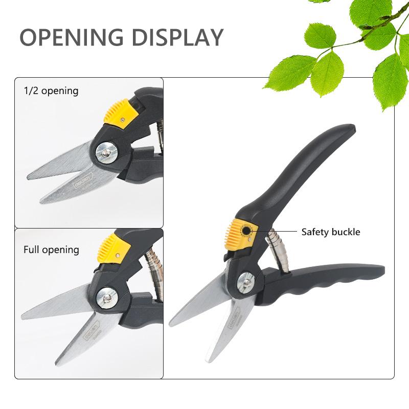 Multifunctional Pruning Shear Garden Tools Heavy Duty Ultra Sharp Hand Pruners, Professional Garden Scissors