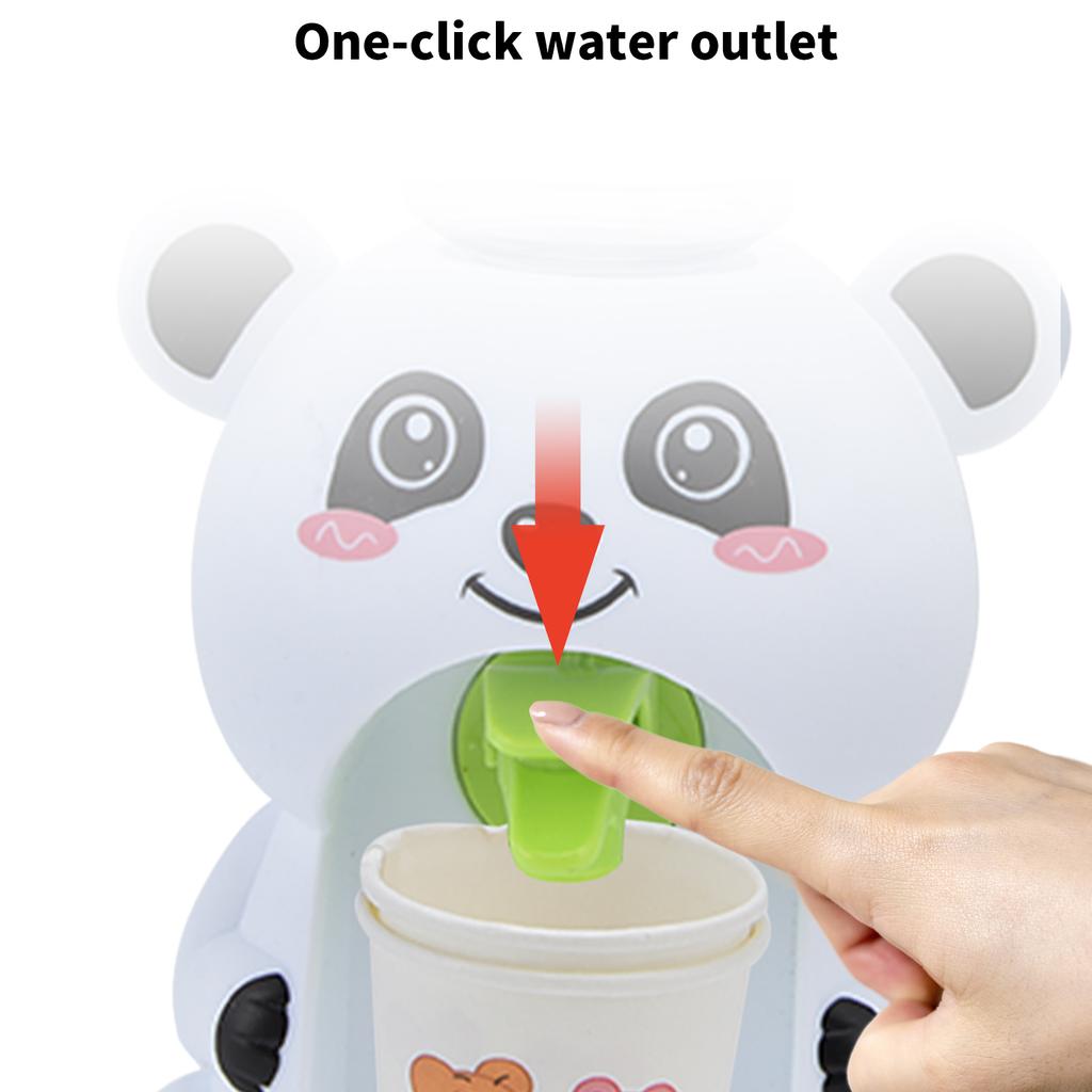 Mini Water Dispenser Toy Simulation Animal Shaped Drinking Fountain Gift For Toddlers Kids