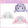 Kuromi Melody Cinnamoroll Sød Plys Trækstrop Taske Til Piger
