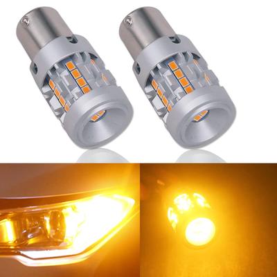 Eseastar S25 150° LED Turn Signal, BAU15S, PY21W Bulb, Hifra Prevention, Amber, Explosion, -24V,