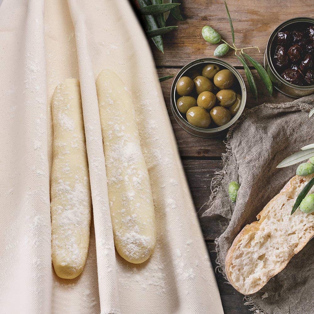 CATOM Bread Mat Bread Kneading Table Bread Mat Bakeware Bread Making Tools Set of 2 (3645CM)