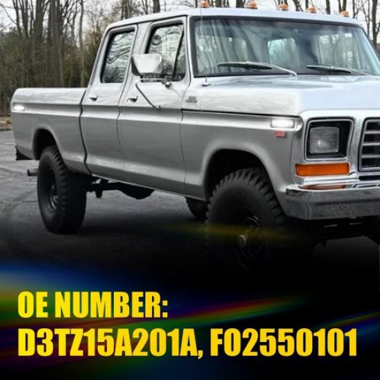 Vordere / Hintere getönte weiße Seitenmarkierungsleuchte für 1973-1979 Ford F-100 150 250 350