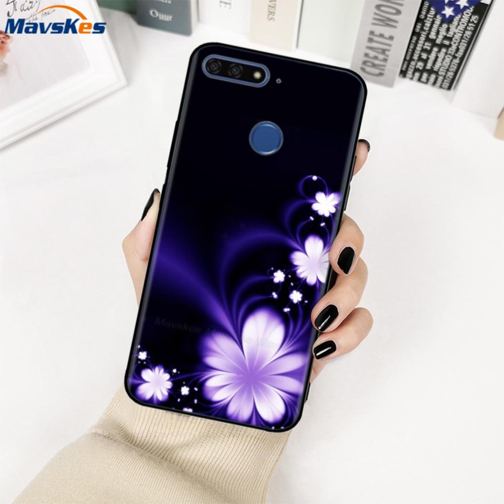 Honor 7A Pro Case Silicone Case For Huawei Y6 Prime 2018 Cover Soft TPU Mobile Phone Bags For Huawei Honor 7C RU 5.7inch Fundas